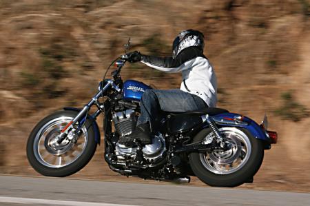The Sportster 883 Low impressed us by providing an elemental Harley experience at a reasonable price. A lack of cornering clearance is our major gripe. 