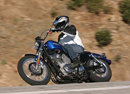 Harley ownership doesn’t get any easier or cheaper than the 883 Sportster. The MSRP of our tester – complete with optional Flame Blue Pearl color selection and $305 freight charge – is $7,594.