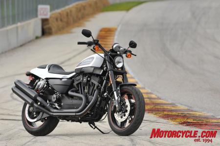 Back on home soil: the 2011 Harley-Davidson XR1200X.