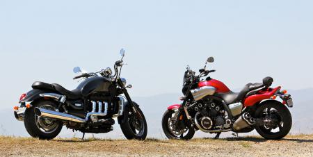 Despite the commonality of mondo engines, the Roadster and VMax are quite different. Each is a winner to us.