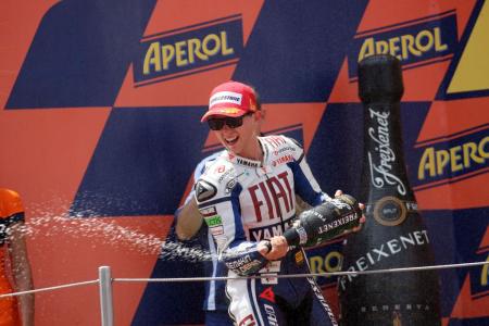 Jorge Lorenzo appears unstoppable with five wins in seven rounds including three wins in a row.
