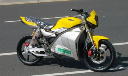 Prepped for shipment, an Electric Motorsport version looks sharp in bright yellow. (Photo courtesy of Native Cycles.)