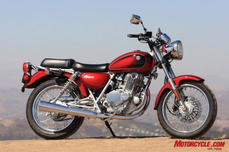 If any current motorcycle has to be pegged as posterboy for a beginner’s bike, the TU250 from Suzuki might be our pick.