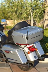 There’s plenty of storage space in the saddlebags and Tour Pak, standard items for the Road Glide Ultra.
