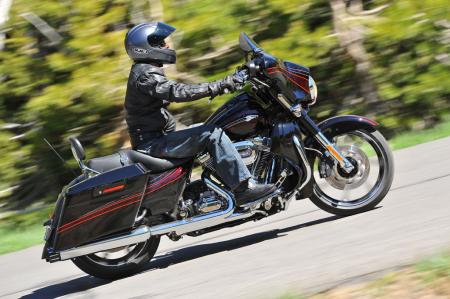 The successful Street Glide again gets the CVO treatment for 2011. It’s a highly desirable light-duty touring cruiser.