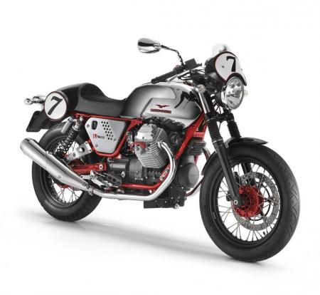 The Moto Guzzi V7 Racer will be produced as a special numbered edition model.