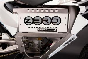 Zero dirtbikes have quickly swappable batteries to keep the action going. 