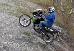 You’ll be surprised at what a solid trail-mate the KLR can be!