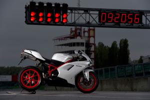 The Ducati 848 EVO is semi-affordable exotica. 