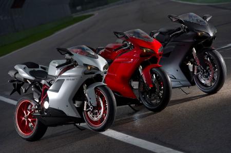 The 2011 Ducati 848 EVO. Now in three fun flavors!