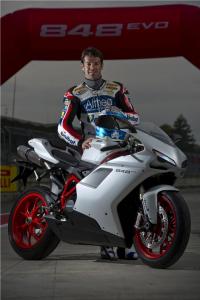 Carlos Checa is a winner in Grand Prix and World Superbike competition. And in making Duke pee in his leathers.