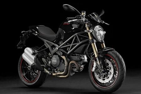 The Ducati Monster 1100 EVO gets a power upgrade, ABS, and traction control.