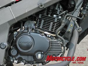 2010 Kymco Quannon 150 engine