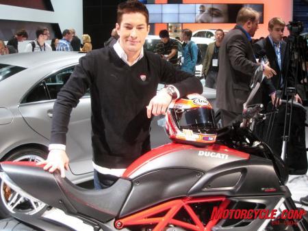 Nicky Hayden Ducati Diavel