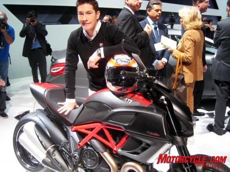 Nicky Hayden Ducati Diavel MotoGP 