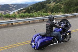 Cruisin’ the countryside on a CVO is a dream for many Harley-Davidson fans.