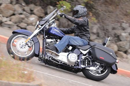 The Convertible’s ability to switch from a lightweight tourer to boulevard profiler in a matter of minutes represents forward thinking from CVO. This Softail’s ultra-low seat height is part of what makes it the most popular CVO among women. However, limited lean angle is an unfortunate byproduct of lowered suspension.