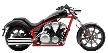 There’s no mistaking the 2012 Fury with its new red frame in its black body color. Other colors include blue and black, both with matching frame and bodywork colors.