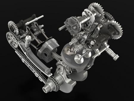 2012 Ducati 1199 Panigale Superquadro Engine Piston and Cams