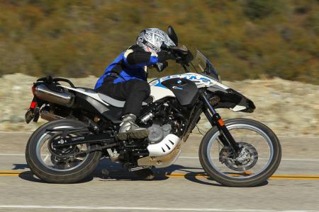 2012 BMW G650GS Sertao Action right