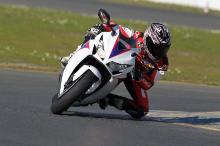 2012 Honda CBR1000RR Action Cornering
