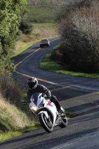 2012 Honda CBR1000RR Front Action