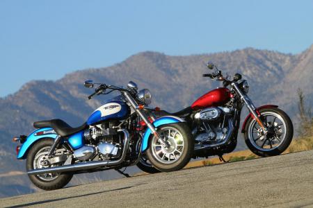 2012 Triumph America Harley-Davidson SuperLow