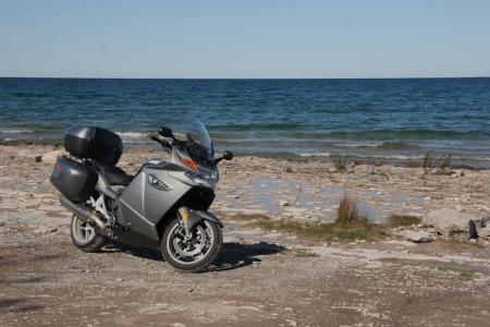 Motorcycle Riding Lake Huron