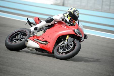2012 Ducati Panigale Action Right