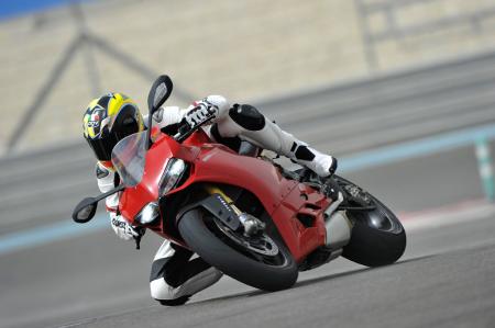 2012 Ducati 1199 Panigale Knee Down