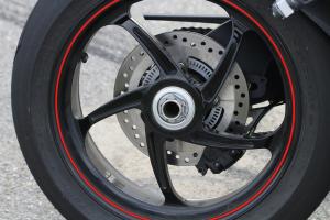 2012 Triumph Speed Triple R  forged wheels