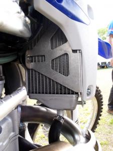 2012 Yamaha WR450F radiator braces