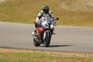 2012 BMW S1000RR on the track