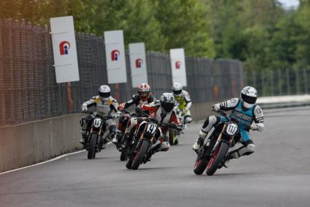 Racing Electric Motorcycles Jockeying for Position