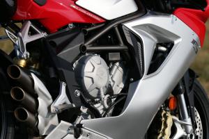 2013 MV Agusta F3 675 engine close-up