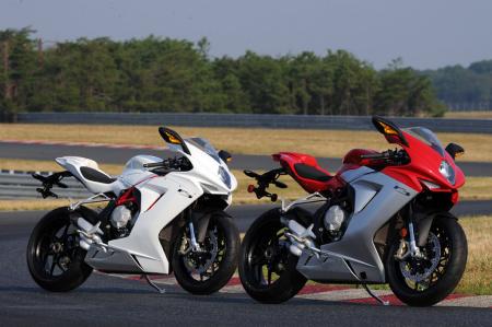 2013 MV Agusta F3 675 Pastel White and Red/Silver