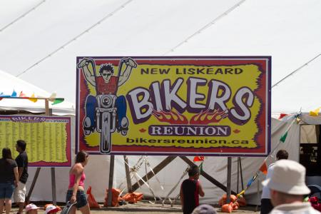 Bikers Reunion Sign