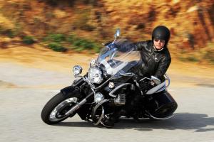 2013 Moto Guzzi California 1400 Touring Ambassador Action Left