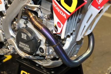 Kevin Windham Honda CRF450R Exhaust