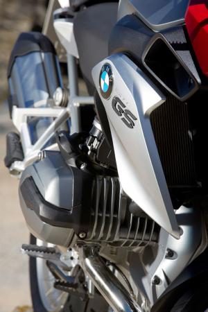 2013 BMW R1200GS Detail Engine Intakes