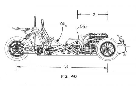 Polaris Trike Patent Profile Stripped