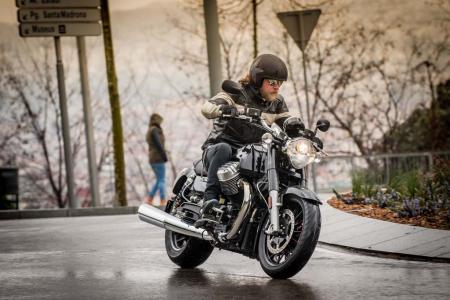 2013 Moto Guzzi California 1400 Custom Action Rain