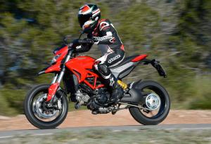 2013 Ducati Hypermotard Action Left