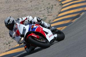 2013 Honda CBR600RR Track Cornering Right