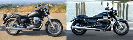 Moto Guzzi California Black Eagle vs California 1400 Custom