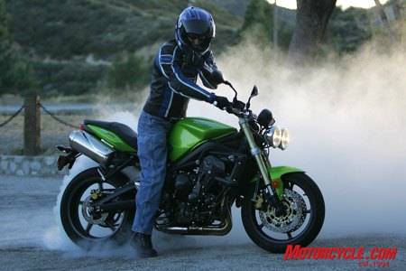 The best in the Street Triple can bring out the worst in its rider.