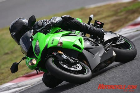 The ZX-6R's class-leading motor underpins its track prowess and its usability on the street, combining to deliver the best 600cc sportbike experience of 2009.