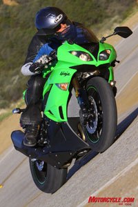 The revitalized ZX-6R is ready to take on all comers in our 2009 Supersport Shootout.