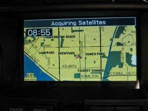 The GPS screen is the largest ever offered for a motorcycle, and is easily readable even in bright sunlight.