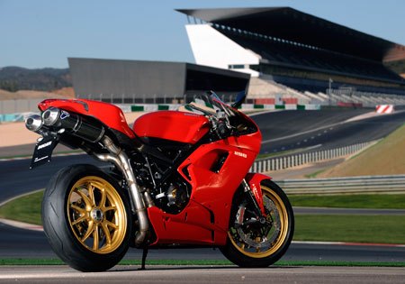 2009 Ducati 1198S Rear Picture
